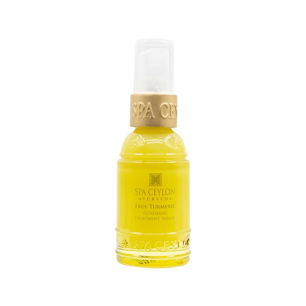 SPA CEYLON True Turmeric Vitamin C Glow Renewing Treatment Serum | Overnight Repair Treatment |Acne Treatment | Best for Normal to Dull Pigmented Skin