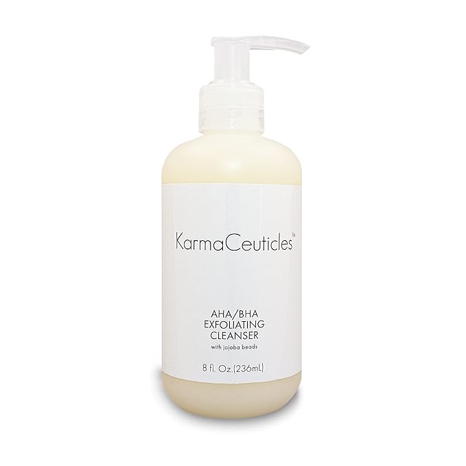 AHA BHA Exfoliating Cleanser, 8 oz.