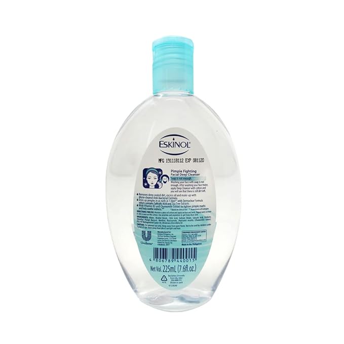 Eskinol Pimple Fighting Facial Deep Cleanser 225mL