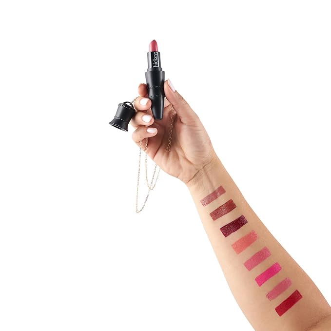 Hickey Lipstick Orgnanic Nothing but Nude Refillable Lipstick | Gluten Free | Moisturizing & Long Lasting Gluten Free Highly Pigmented Lipstick for Women | Velvet Finish