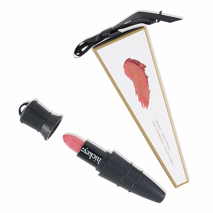 Hickey Lipstick Orgnanic Nothing but Nude Refillable Lipstick | Gluten Free | Moisturizing & Long Lasting Gluten Free Highly Pigmented Lipstick for Women | Velvet Finish