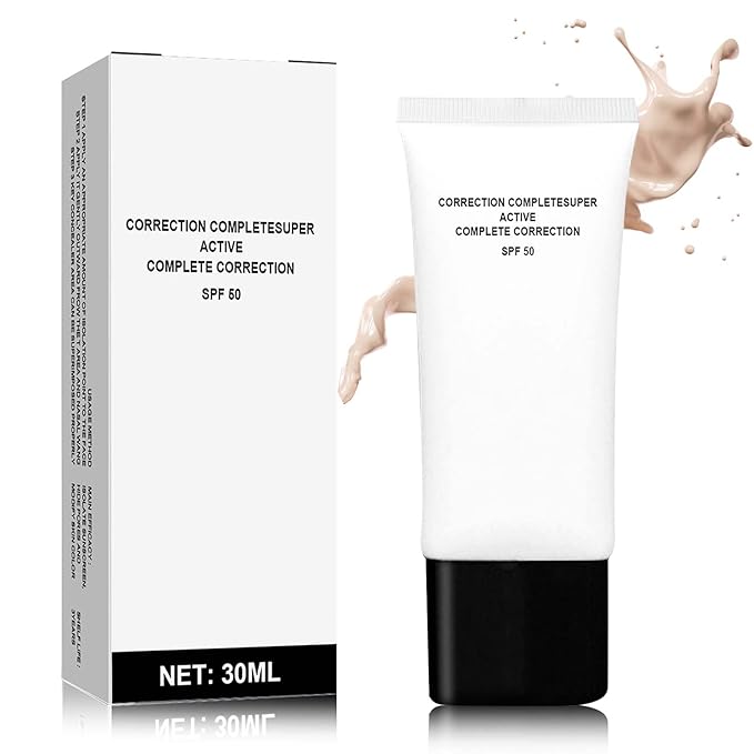 Skin Tone Adjusting CC Cream,Colour Correcting Self Adjusting Skin Tone(Ivory)