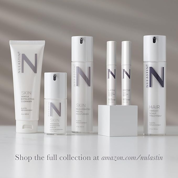 NULASTIN Gentle Exfoliating Face Wash for Women & Men - SKIN Facial Cleanser - Sulfate-Free, Vegan-Friendly & Cruelty-Free - Melt Makeup & Scrub Impurities Away with Every Wash (4 Oz)