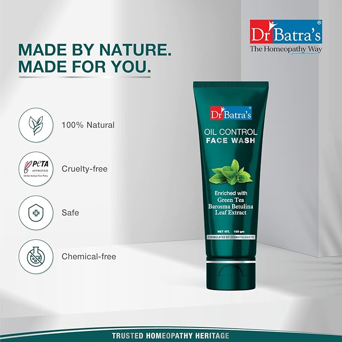 Dr Batras Face Wash Oil Control, 100g