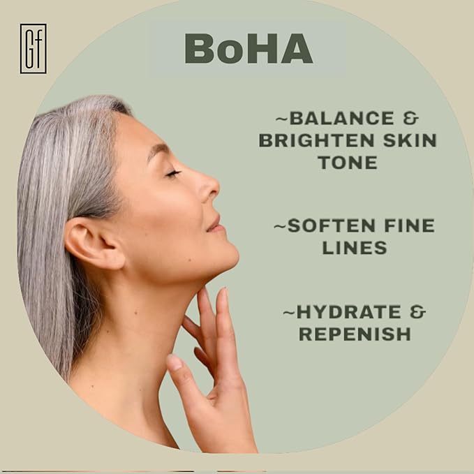 Greyfeather Hyaluronic Acid Serum for Face โ Hydrating, Brightening & Anti-Aging Formula with Vitamin C, Niacinamide, Aloe & Botanical Extracts โ Natural, Skin-Loving Serum for Radiant Glow (1.7 oz)