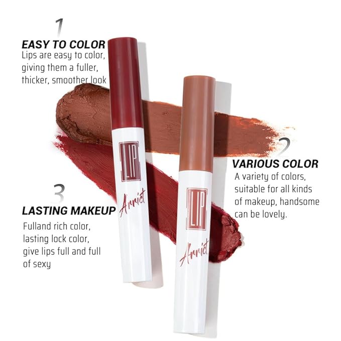 evpct 6Pcs Matte Liquid Lipstick Lip Stain Set Lipstick