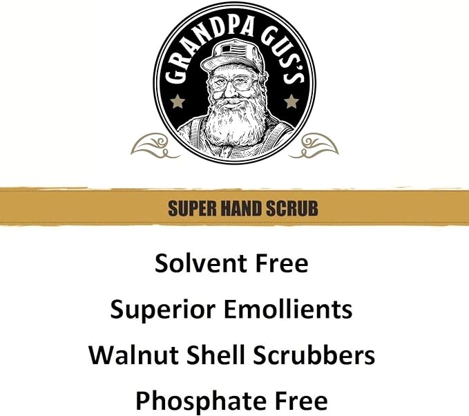 Grandpa Gus's Super Hand Scrub, Walnut