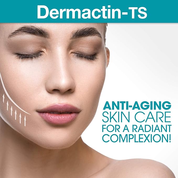 Dermactin-TS Cleansing Charcoal Micellar Water Makeup Remover - Face Cleanser and Oil Minimizer 5.7 Ounce