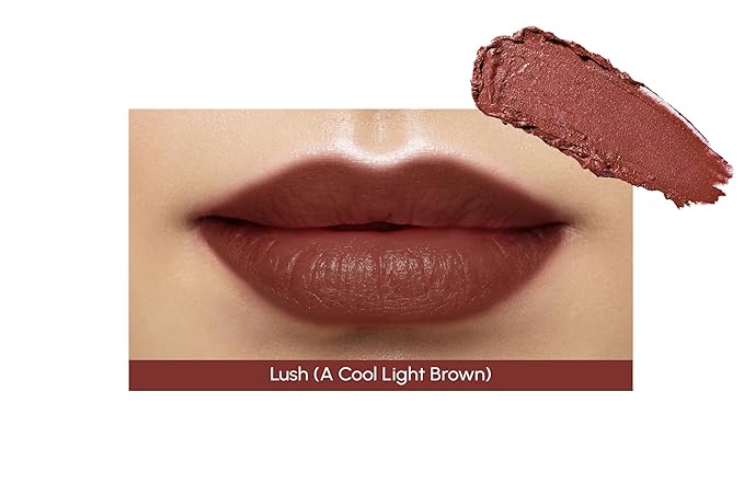 PRIMROSE VANILLA BEAN LIPSTICK, Creamy Formula, Made with Natural, Plant-Based, Organic Oil and Waxes, Paraben Free, Made in the USA. 0.16 oz/4.5 g (Lush)