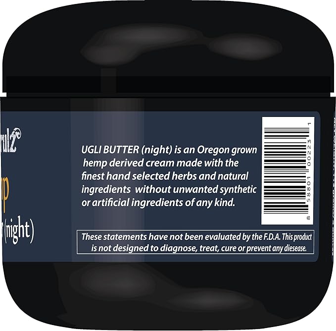 Naturulz Ugli Butter Night Hemp Cream