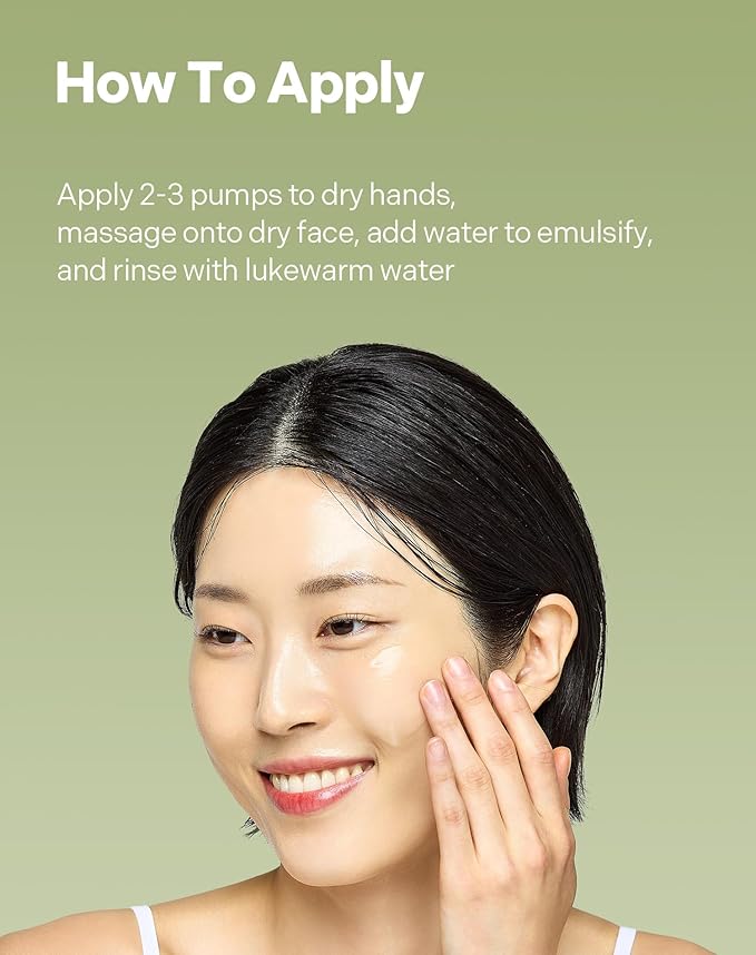 P.CALM Underpore Holy Basil Cleansing Oil โ Holy Basil & Tea Tree for Deep Pore Cleansing, Blackhead Removal, and Makeup Removal, Korean Skincare (190ml / 6.42 fl.oz)