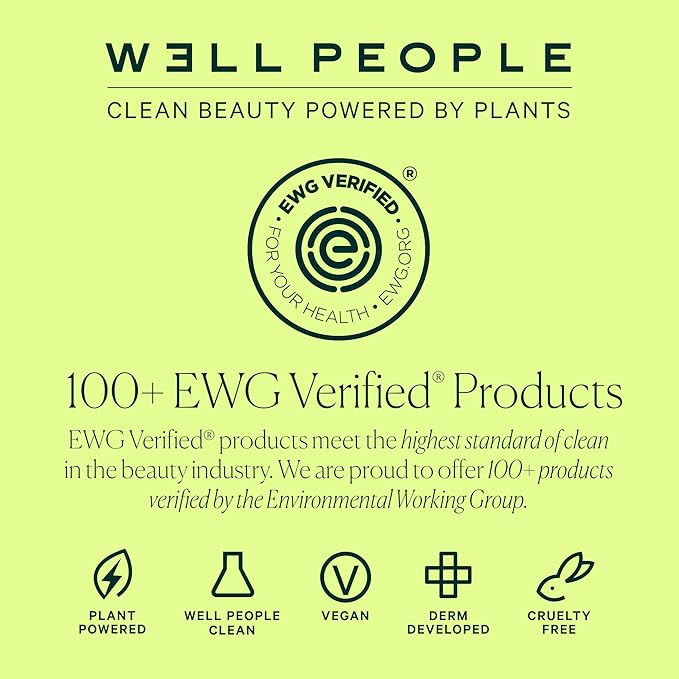 Well People Superpowder Blush Powder, Hydrating Powder Blush Sweet Persimmon