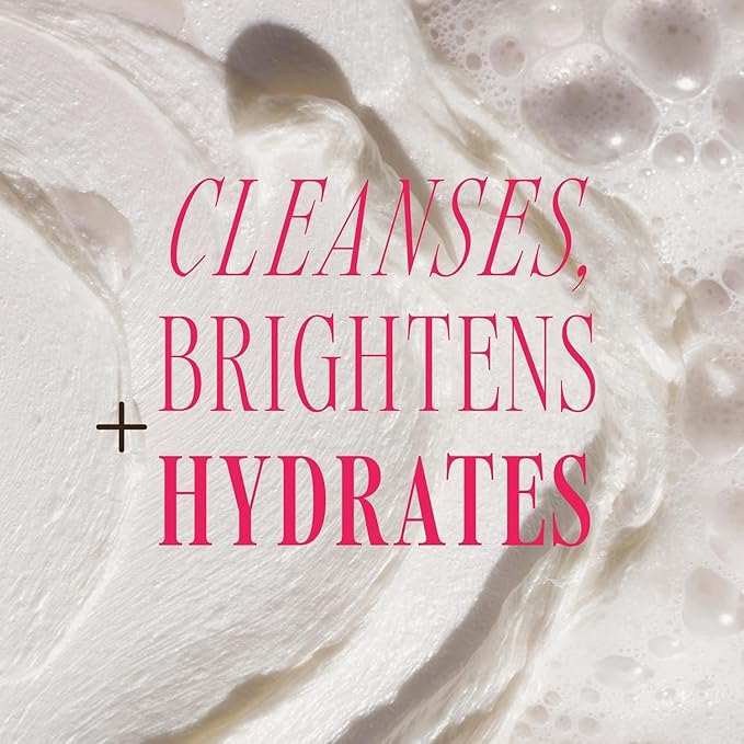 The Face Shop Rice Water Bright Foaming Facial Cleanser with Ceramide, Gentle Face Wash for Hydrating & Moisturizing, Vegan Face Cleanser, Makeup Remover, Korean Skin Care for All Skin Types, 300ml