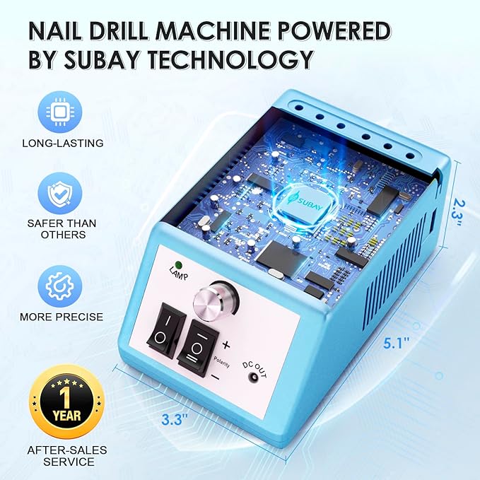 Subay 30000rpm nail drill professional