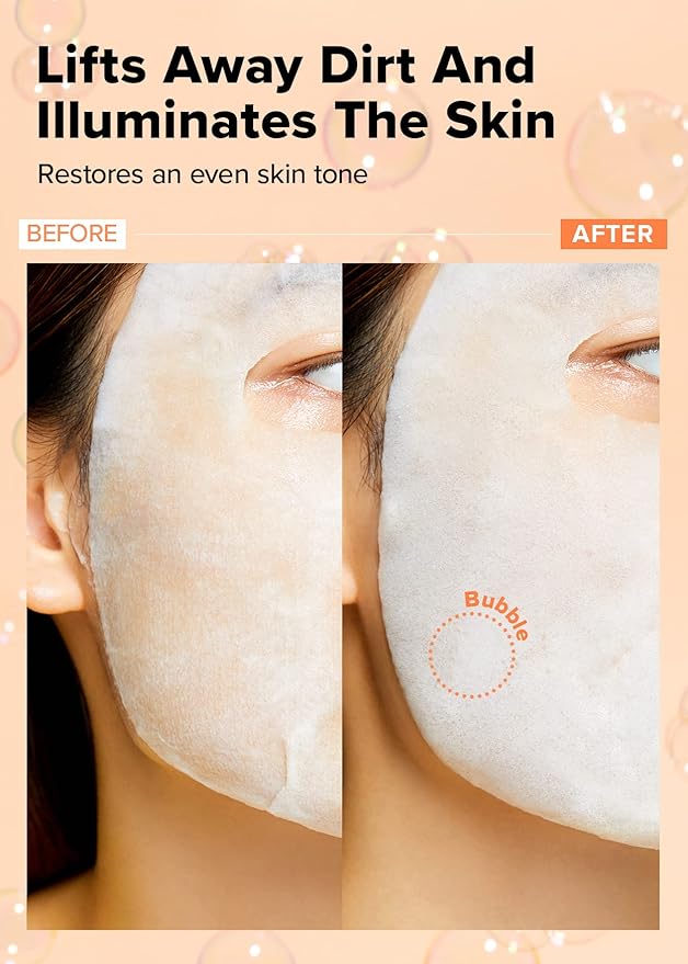 I DEW CARE Facial Skin Care Set - Glow Up Bubble & Timeout Blemish Patch & Headband | Face Sheet Mask, Cute Pimple Patches, Clear and Soothe Irritation, Blemish Treatment, Mother's Day