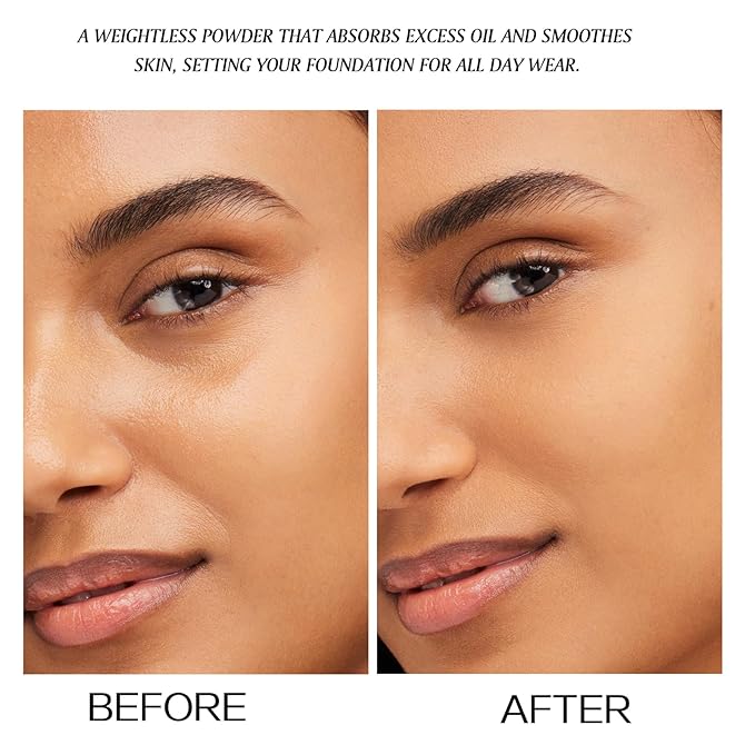 Loose Face Powder Setting Powder Makeup 0. (V01)With Powder Puff 67oz
