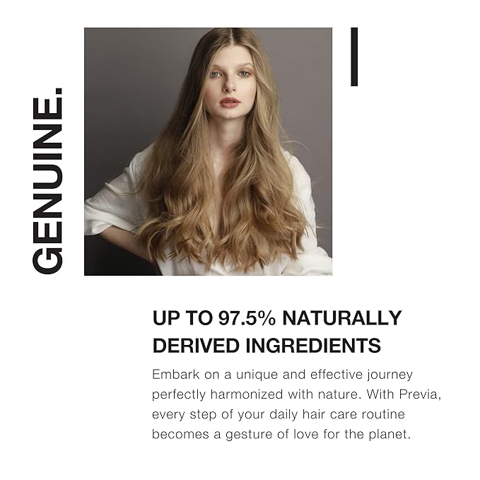 PREVIA Taming Gloss Anti-Frizz Hair Serum - Thermal Protection with Organic Almond Vegan - Moisturizing Formula for Smooth Shiny Hair β Heat Protectant Glossifying Serum for Frizzy Hair - 6.7 oz