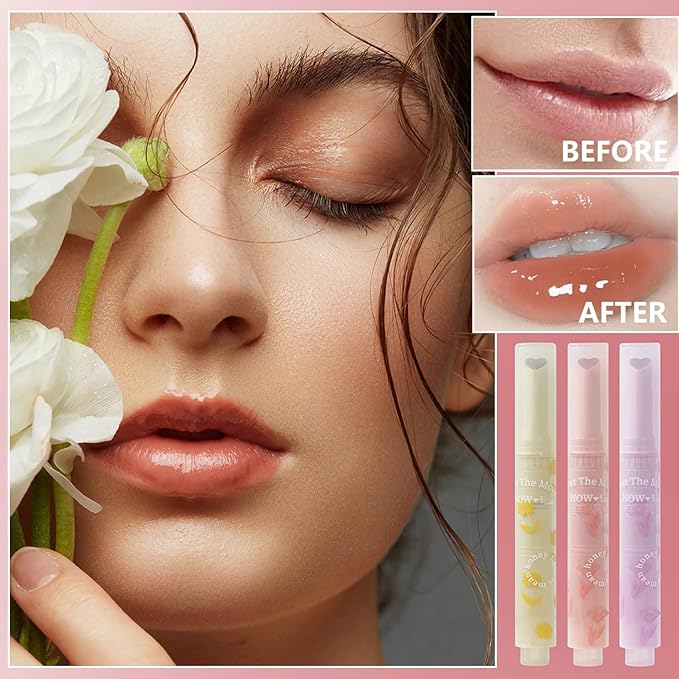 Jelly Lipstick, Heart Shaped Lipstick Lip Stain, Moisturizing Lipstick,