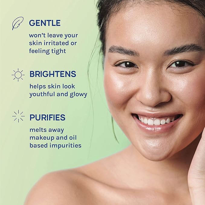 AOA STUDIO Skin Green Tea & Vitamin E Cleansing Balm, Melting Balm to Oil for Makeup Remover, Double Cleansing, Face Wash Cleanser All Skin Type 3.38 Fl Oz, 100 ml