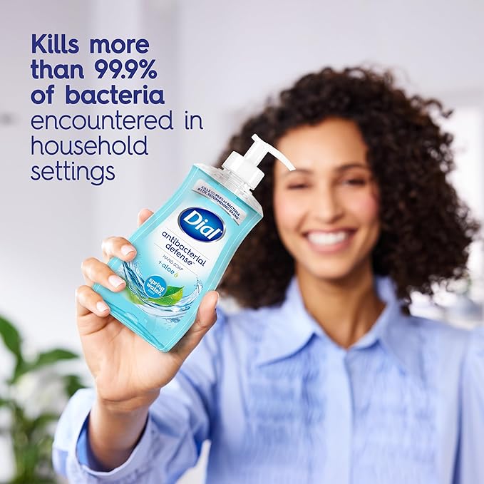 Dial Antibacterial Liquid Hand Soap, Spring