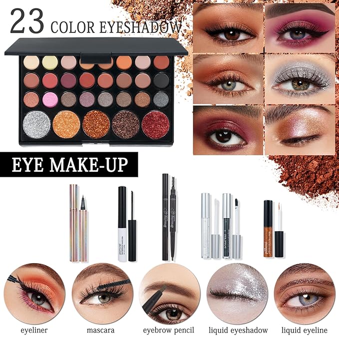 Makeup Kit,Makeup Set For Women Full Kit,Professional Make