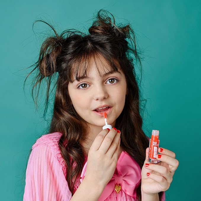 MISS NELLA Fairy Kiss Lip Gloss, Red hydrating Gloss,