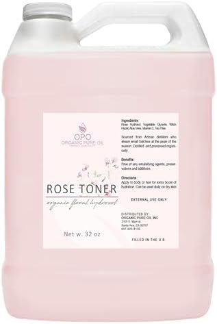 Rosewater Glycerin Mist Toner Bulk Spray Moisturizing