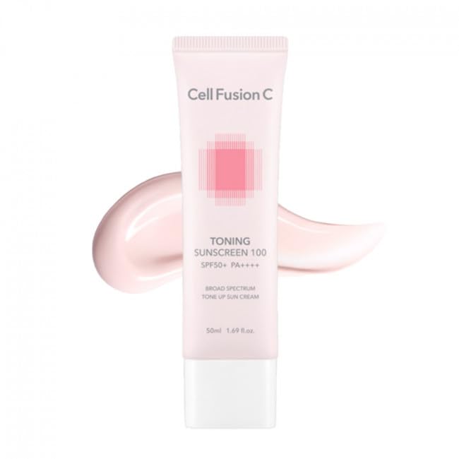 [Cell Fusion C] Toning Sunscreen 100-50ml (SPF50+ PA++++) Brightening and Improving Skin Tone