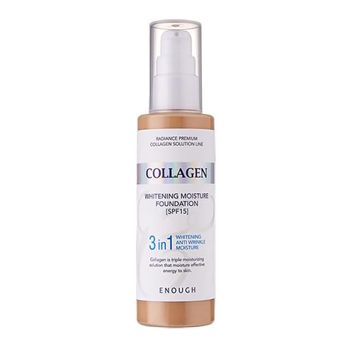 Enough Collagen 3in1 Whitening Moisture Foundation SPF15, 3.38 Moisture 100ml