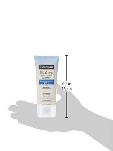 Neutrogena Ultra Sheer Dry-Touch Sunscreen SPF 45, 3 Fl Oz