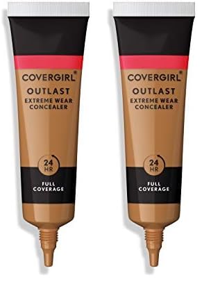 COVERGIRL Outlast Extreme Wear Concealer, Tawny 865 (Pack of 2)