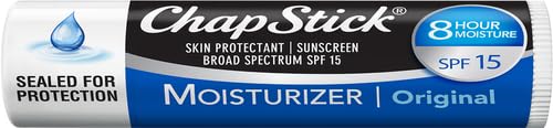 ChapStick Moisturizer Original Lip Balm Tube,