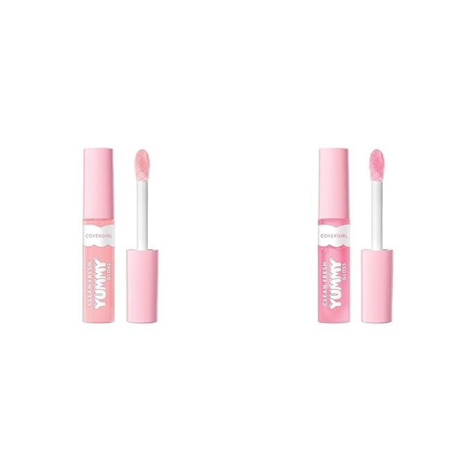 COVERGIRL Clean Fresh Yummy Gloss Lip Gloss 2-Pack Lip