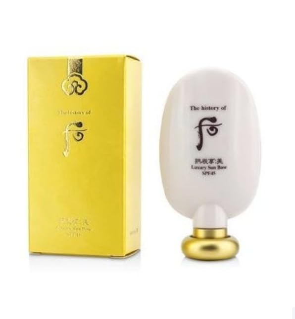 The History of Whoo Gongjinhyang Mi Luxury Moisturizer Makeup Sun Base Gel UV Protection 1.52 fl oz