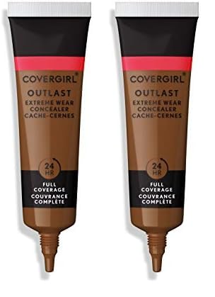 COVERGIRL Outlast Extreme Wear Concealer, Cappuccino 880 (Pack of 2)