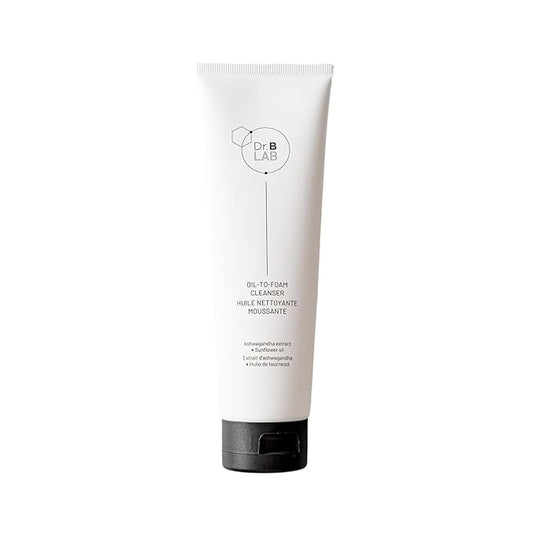 Dr. Brandt Dr. B Lab Oil-to-Foam Cleanser - Gentle, Hydrating, Double Cleansing Formula Removes Dirt, Makeup & Impurities - 4.2 fl oz