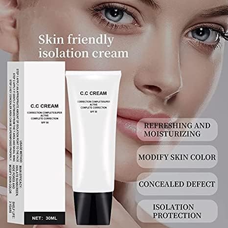 Skin Tone Adjusting CC Cream SPF 50, CC 2 Pcs 30ml