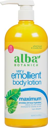 Alba Botanica Very Emollient Body Lotion, 32 Oz