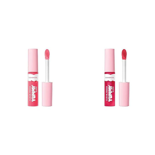 COVERGIRL Clean Fresh Yummy Gloss Lip Gloss 2-Pack Lip