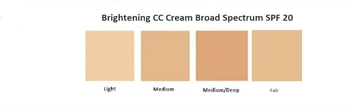 Brightening Color Correcting CC Cream SPF 20 mediam