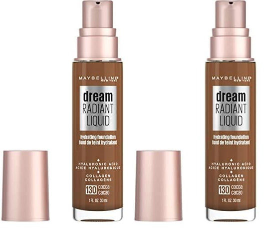 Maybelline Dream Radiant Liquid Medium Coverage Hydrating Makeup, of 2)