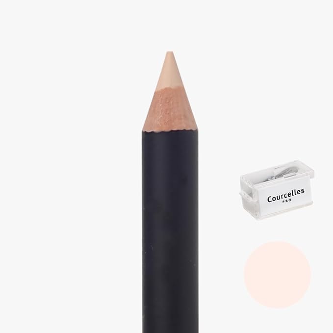 [K-Beauty Makeup] Courcelles Concealer Pencil CC706/CC707/CC708, Hard type-Natural (CC706-Light Beige+Sharpener)