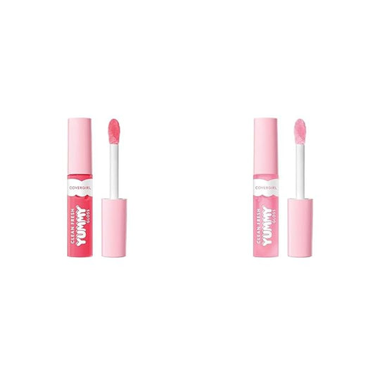 COVERGIRL Clean Fresh Yummy Gloss Lip Gloss 2-Pack Lip