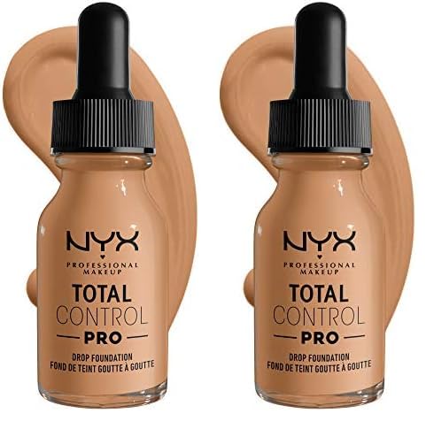 NYX PROFESSIONAL MAKEUP Total Control Pro Drop Foundation, of 2)