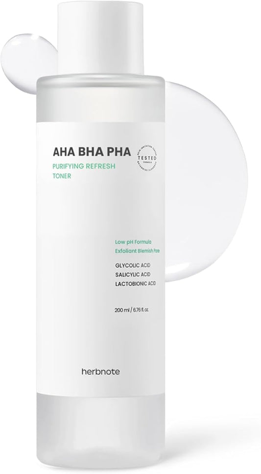 AHA BHA PHA Purifying Refresh Toner