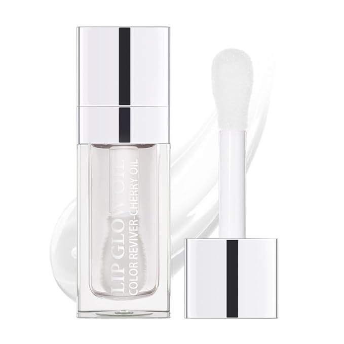 Hydrating Lip Glow Oil, Plumping Lip Gloss, Moisturizing Lip