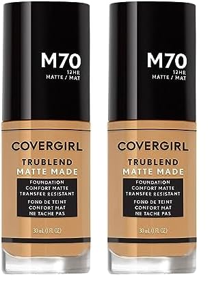 COVERGIRL TruBlend Matte Made Liquid Foundation, Sand Beige of 2)