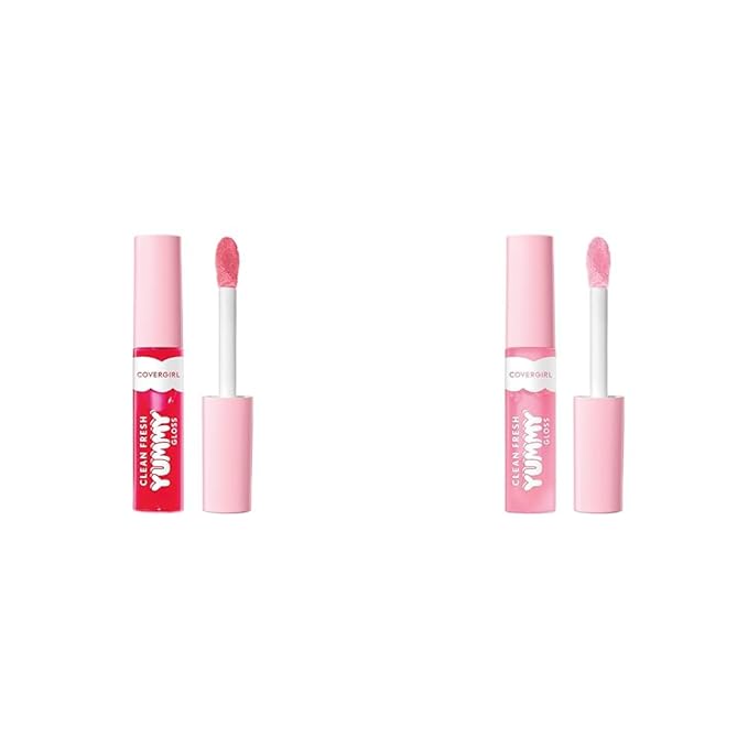 COVERGIRL Clean Fresh Yummy Gloss Lip Gloss 2-Pack Lip