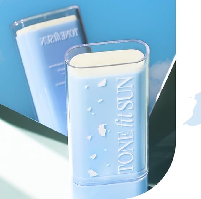 TNB ToneFitSun Vegan Primer SunStick Protection Bar 18g (No Sebum, Waterproof, SPF50+ PA++++), Made in Korea