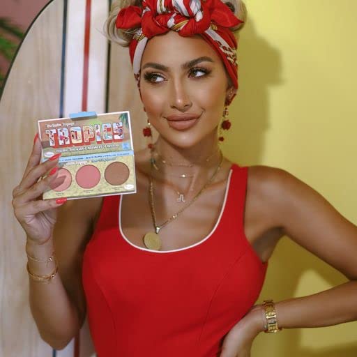 theBalm Voyage Tropics Powder Trio with 2 Blushes 1 Bronzer